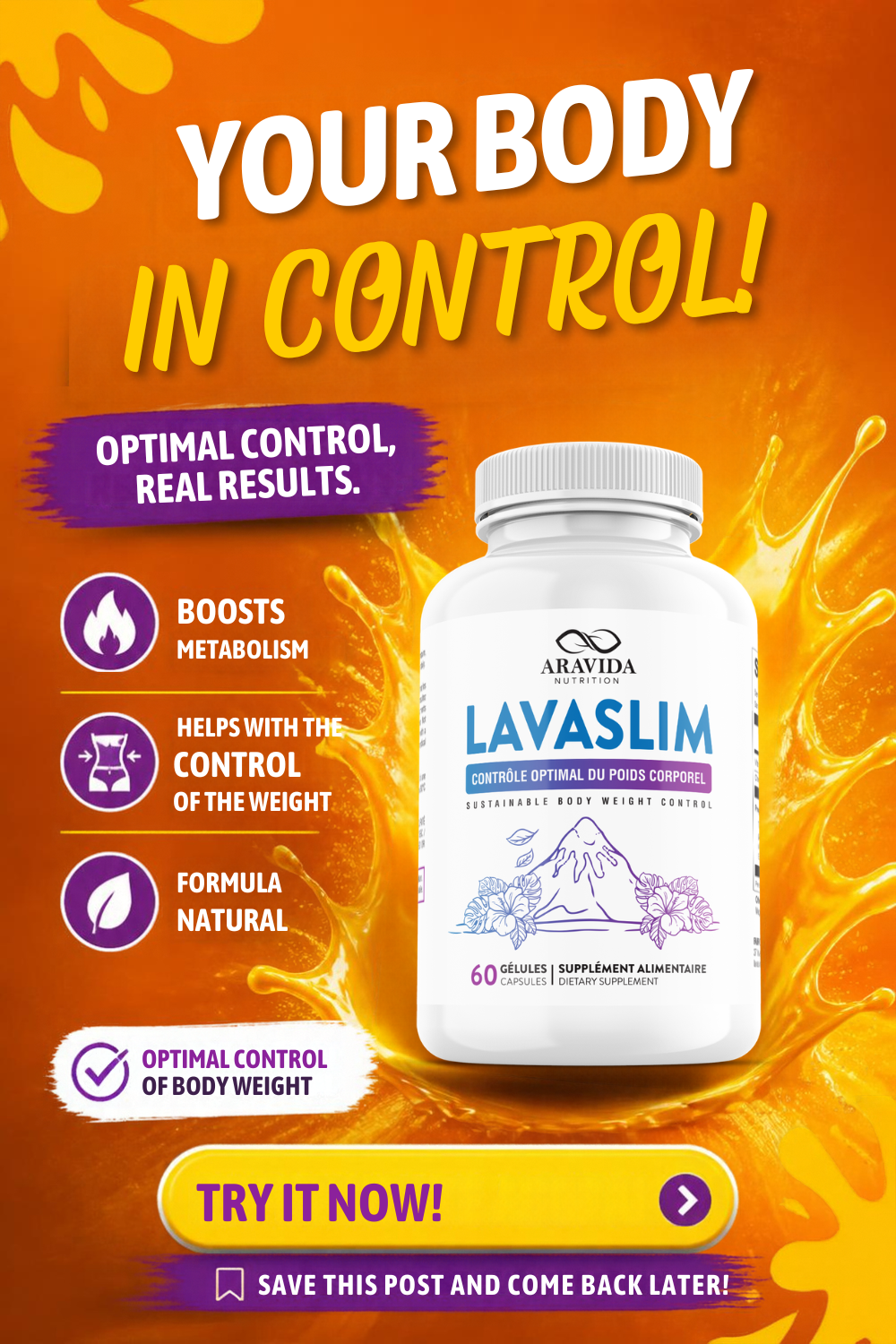 LavaSlim WEIGHT MANAGEMENT SUPPORT